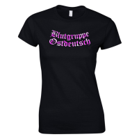 T-Shirt Blutgruppe Ostdeutsch female