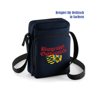 Across Body Bag Blutgruppe Ostdeutsch Wappen Custom