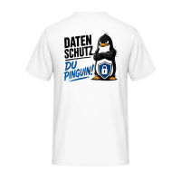 T-Shirt „Datenschutz, du Pinguin!“ - Ronny...