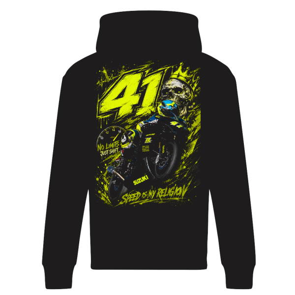 Hoodie „41 – Speed Is My Religion“