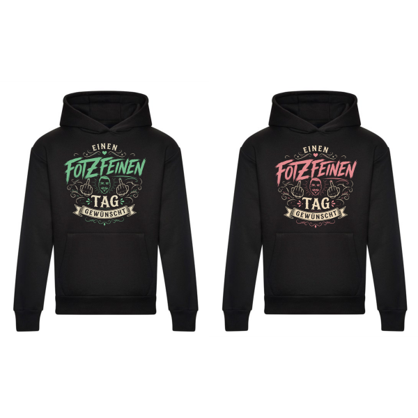 Hoodie „Einen fotzfeinen Tag gewünscht“ - Mr. Aevo